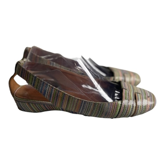 Gently Souls Women’s “It’s So Fun” Multi-Colored Leather Slingback Loafers - Picture 5 of 10